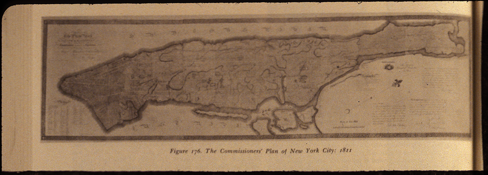Commissioner's Plan for New York, 1811.
