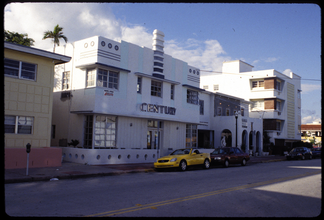 Miami, South Beach Art Deco Historic district, Nov. 1997.