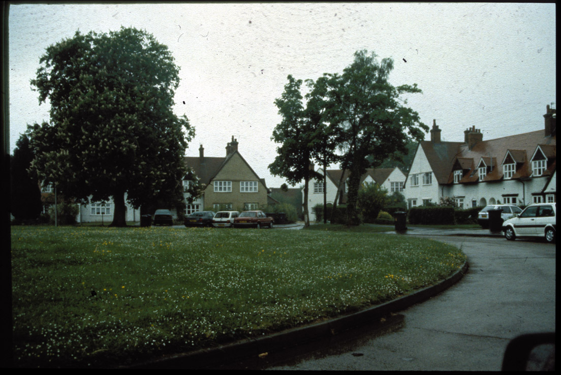 Letchworth-view from Chestholm Green, 1993.