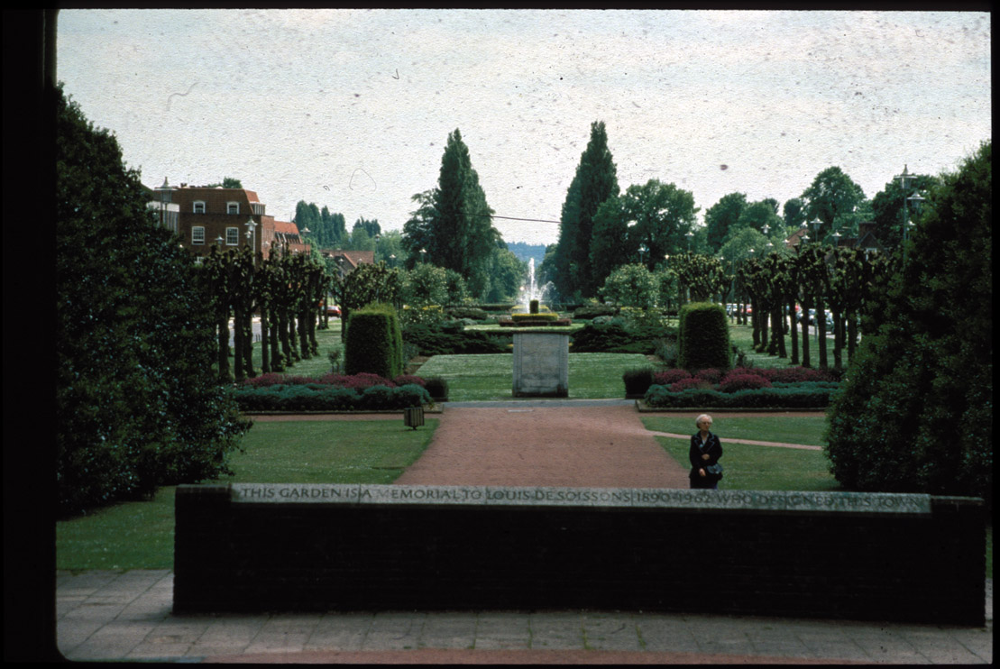 Welwyn G.C. Soissons memorial garden, 1993 image.