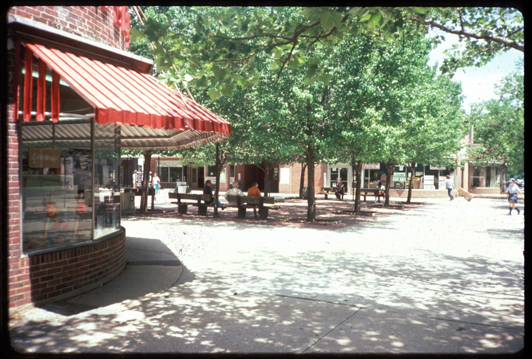 Greenbelt, retail/civic center, early 1990s.