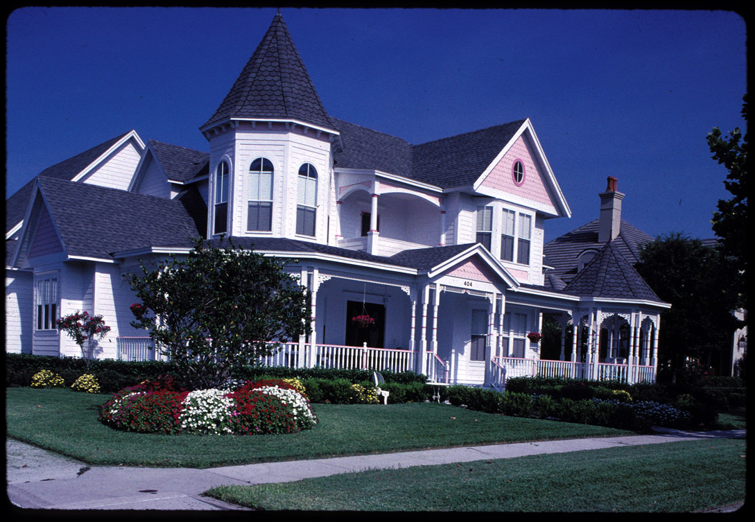 Celebration, Florida, large house, 6/99.