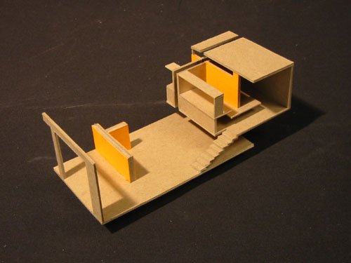 architecture section model