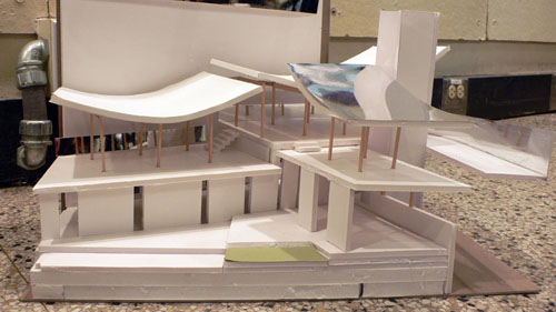 A detailed structural model of the final project.