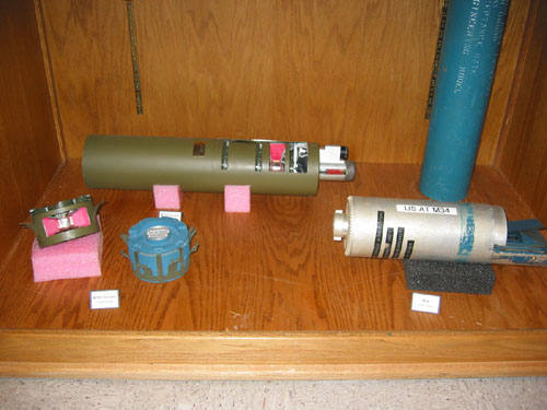 M149 and M34 mines.