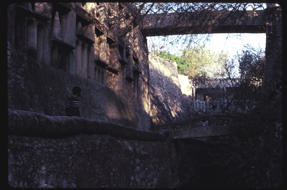 Chandigarh, Rock Garden grotto, 1990.