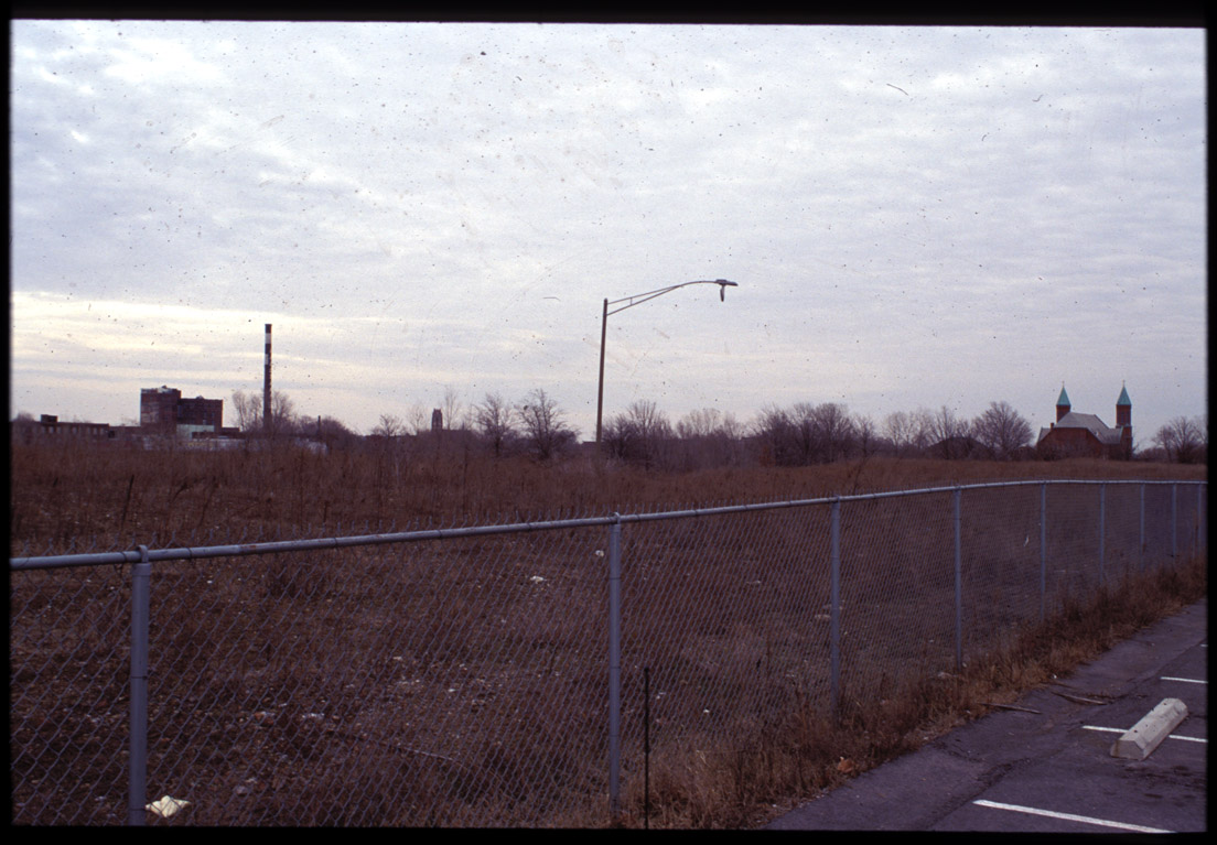 St. Louis, Pruitt-Igoe site, vacant land, 1998.