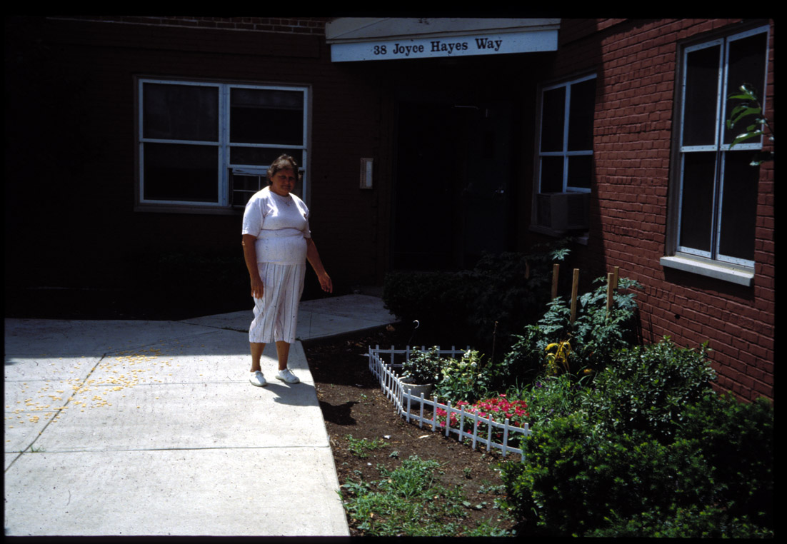 W. Broadway, proud gardener, 8/92.