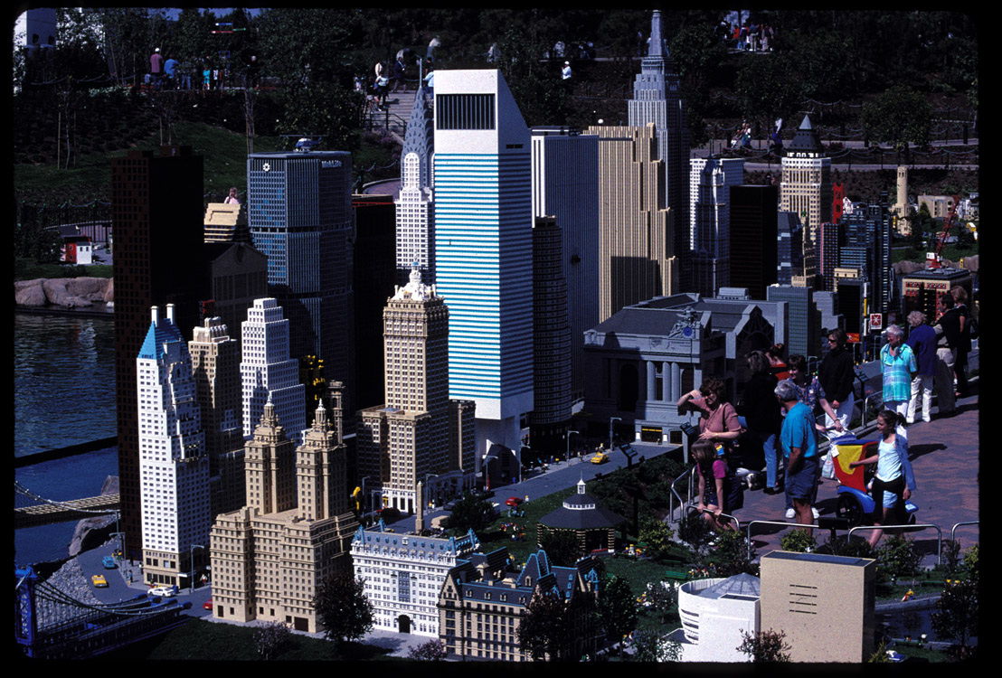 Carlsbad, California, Legoland Manhattan 3/99.
