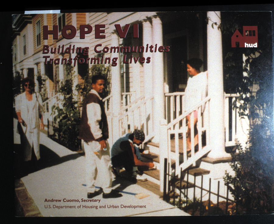 HOPE VI, transformation through porches and fences.