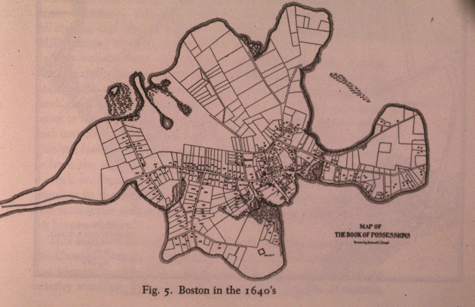 Boston in the 1640s.