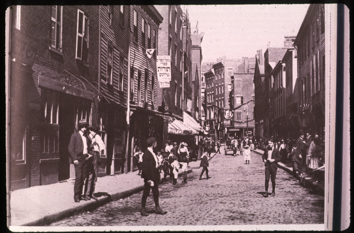 North End early 20th C. dense ethnic neighborhood.