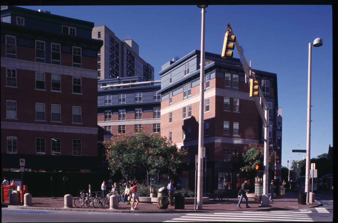 Central Square, Cambridge 9/01 - view of Holmes block.