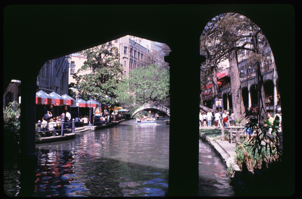 San Antonio Riverwalk, March 1994.