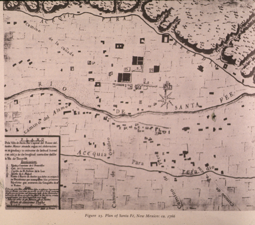 Santa Fe, NM, 1766.