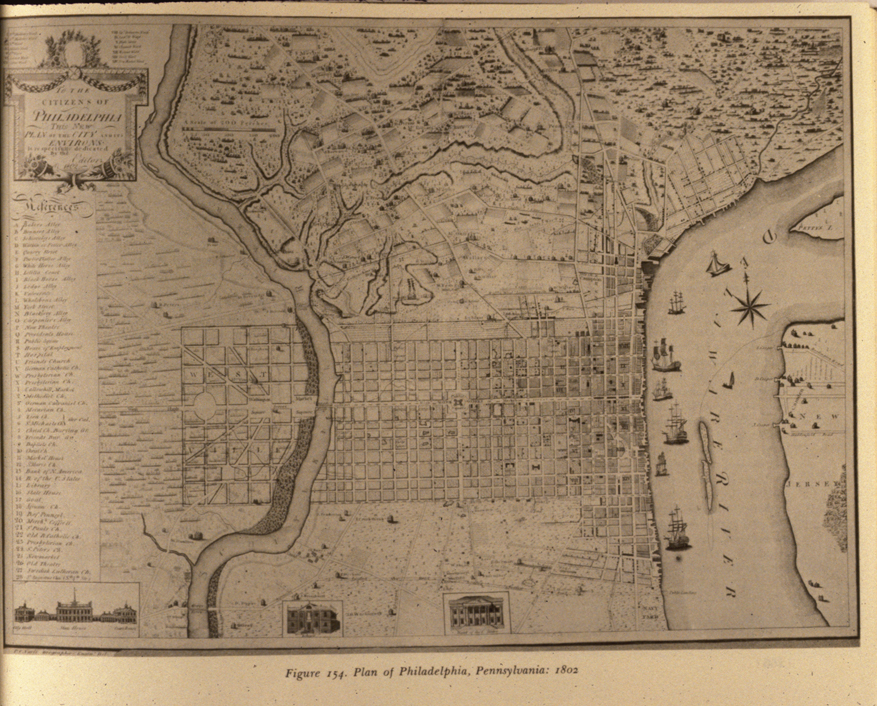 Philadelphia map, 1802.
