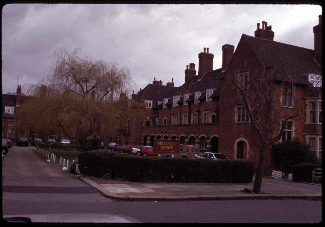 Hampstead Garden Suburb, London-Meadway Court, March 1999.