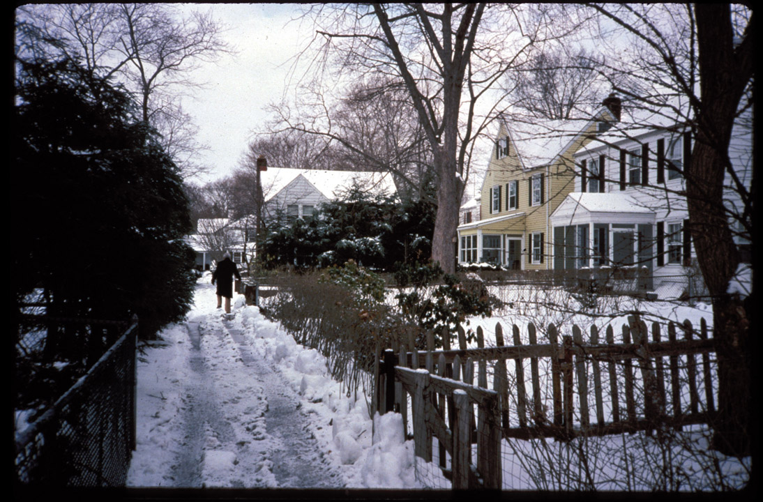 Radburn in snow, L. Craig.