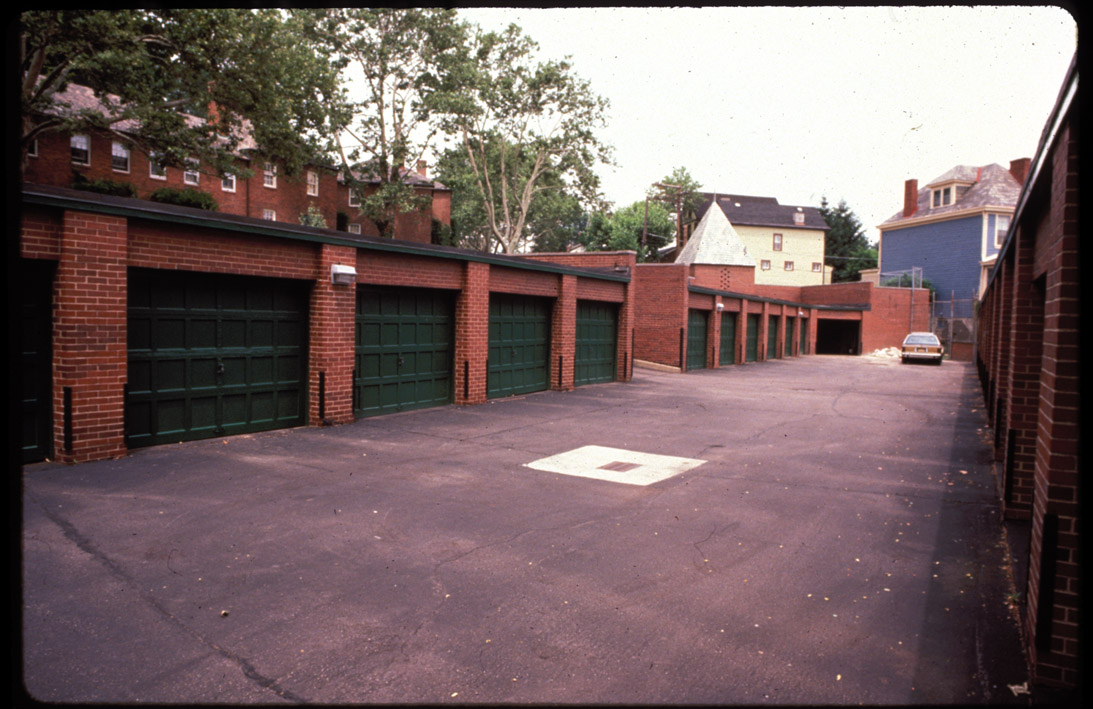 Chatham Village, vehicle courts.