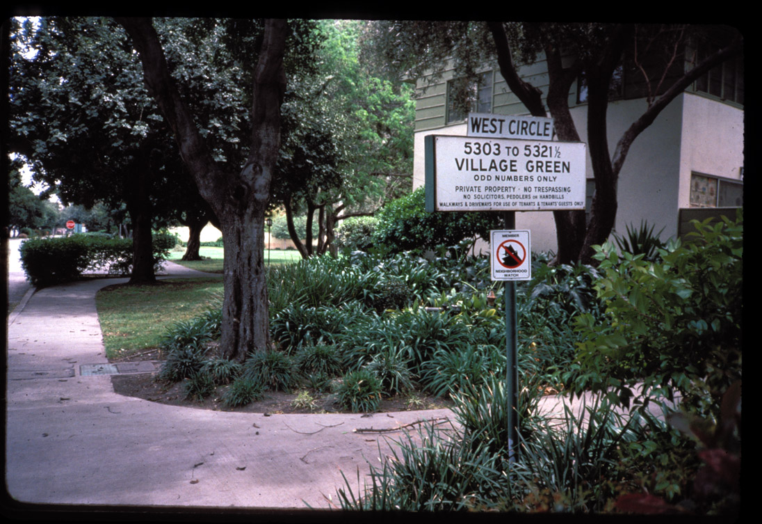 Baldwin Hills Village, L.A., now 