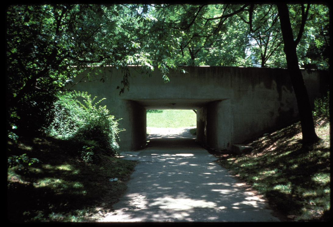 Greenbelt, pedestrian underpass, 11/99.