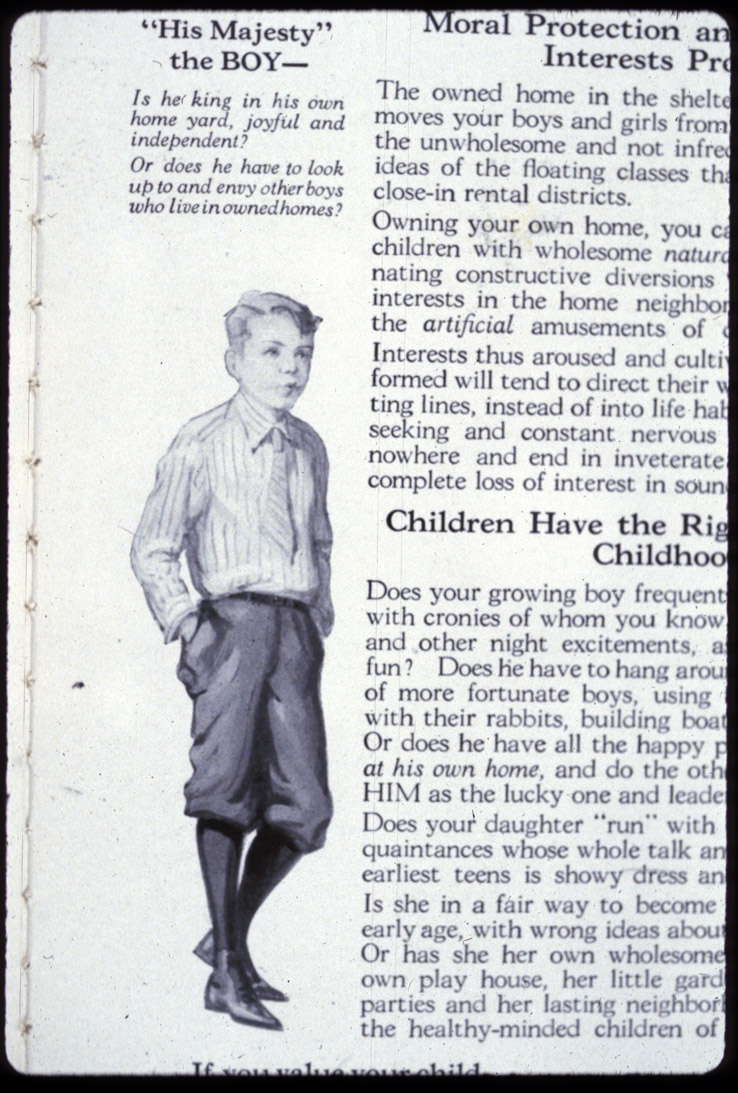 Folsom, 1922-His Majesty, the boy.