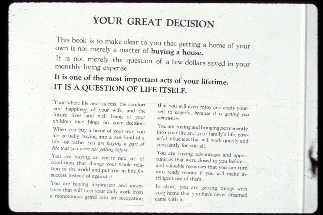 Folsom, 1922-Your great decision.