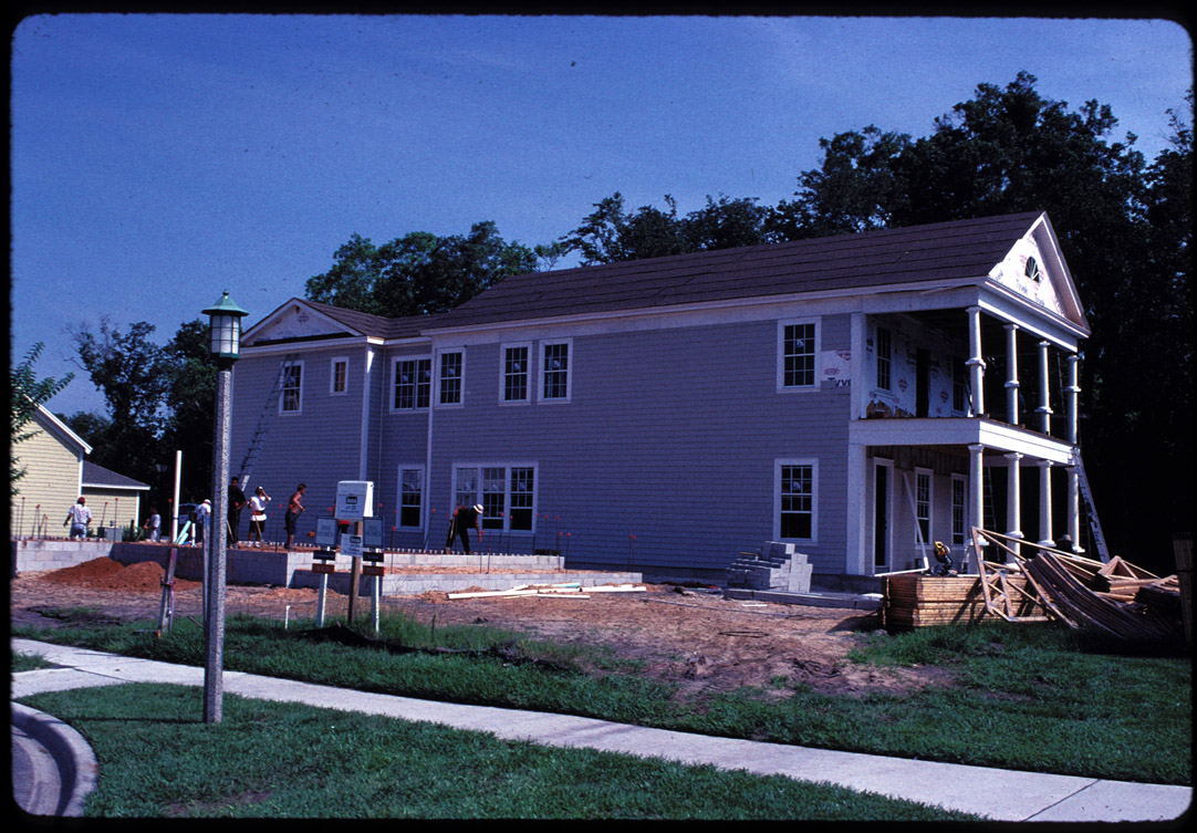 Celebration, Florida, new phase of construction, 6/99.