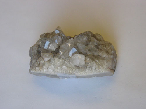 quartz crystals. 