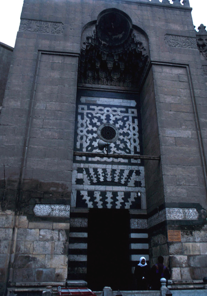 Main Portal with Marble Decoration.