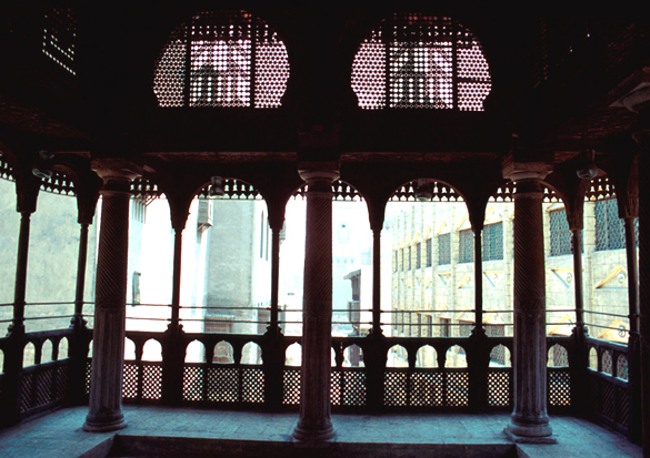 View of the Khuttab balcony.