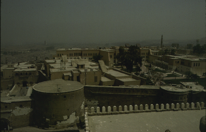 General view of the Harem Palaces and other sturctures built by Muhammad 'Ali in the Northern Enclosure of the Citadel.