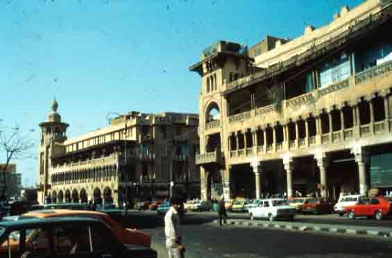 The arcades of heliopolis.