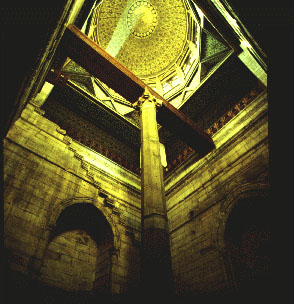 View of the shaft of the Nilometer at Rawda Island.