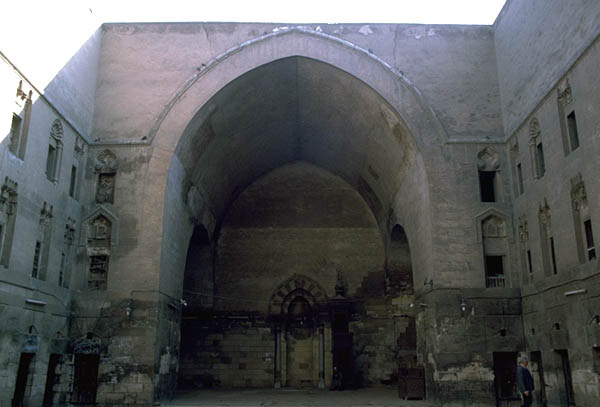 Qibla Iwan of the Khanqah of Sultan Baybars al-Jashankir.