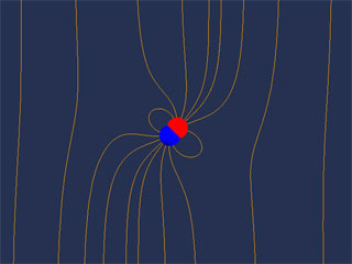 Torque on an Electric Dipole in a Constant Field.