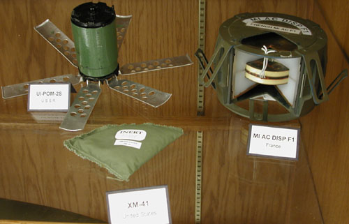 Anti-personnel (AP) mines.