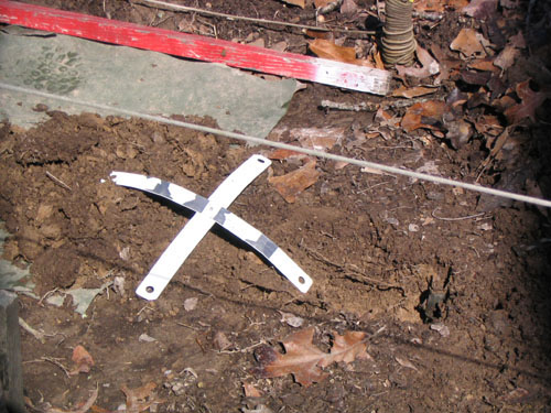 Mine marker.