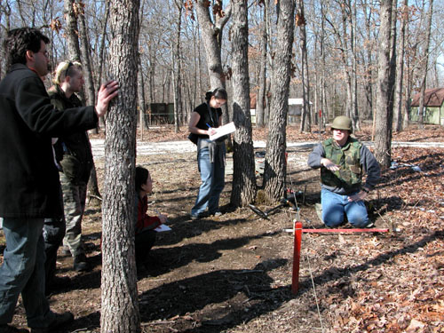 MIT class learning manual demining techniques.