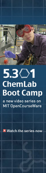 OCW\'s ChemLab Boot Camp.  Watch the series now.>>