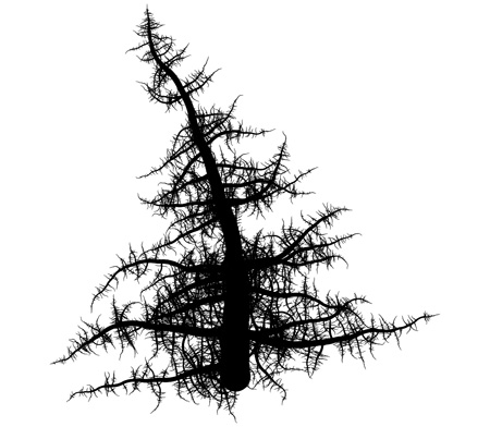 Slime tree image created using ContextFree program