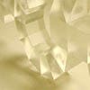 An intricate glass paperweight.