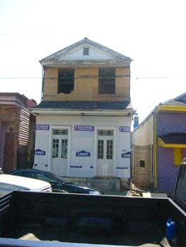 Evidence of residents returning.