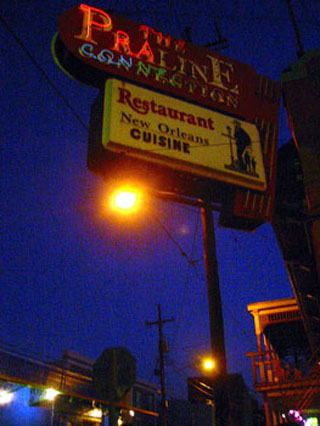 The Praline Connection, a restaurant in New Orleans.