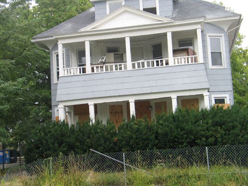 Abandoned unit.
