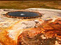 A picture of Yellowstone hot spring.
