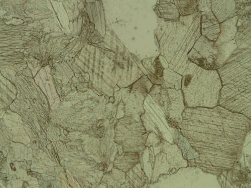 Sample MU-41, view 3, under plane polarized light.