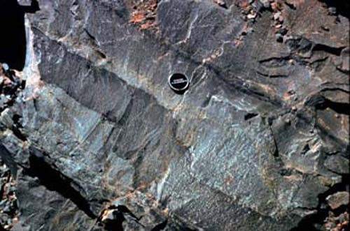 Sheeted dike complex.