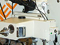 Photo of an electron microprobe.