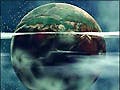 An artist's rendering of an Earth-Like planet demonstration planetary formation.